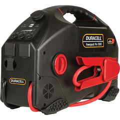 Duracell - Automotive Battery Chargers & Jump Starters; Type: Power Pack ; Amperage Rating: 1300 ; Voltage: 12 - Exact Tooling
