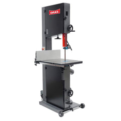 Dake - VDL-18 Variable Speed Metal & Wood Cutting Vertical Bandsaw - Exact Tooling