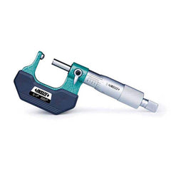 Insize USA LLC - Tube Micrometers; Operation Type: Mechanical ; Minimum Measurement (Decimal Inch): 0.0000 ; Maximum Measurement (Decimal Inch): 1.0000 ; Digital Counter: No ; Calibrated: Yes ; Traceability Certification Included: No - Exact Tooling