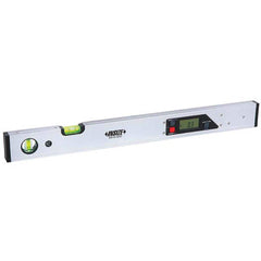 Insize USA LLC - Inclinometers; Operation Type: Electronic ; Inclinometer Type: Digital Level; Protractor Spirit ; Minimum Measurement (Degrees): 0.00 ; Maximum Measurement (Degrees): 360.00 ; Dial Graduation (Minutes): 0.10 ; Measuring Face Type: Flat - Exact Tooling