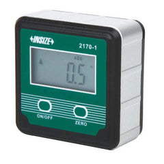 Insize USA LLC - Inclinometers; Operation Type: Electronic ; Inclinometer Type: Digital Level ; Minimum Measurement (Degrees): 0.00 ; Maximum Measurement (Degrees): 90.00 ; Dial Graduation (Minutes): 0.10 ; Measuring Face Type: Flat - Exact Tooling