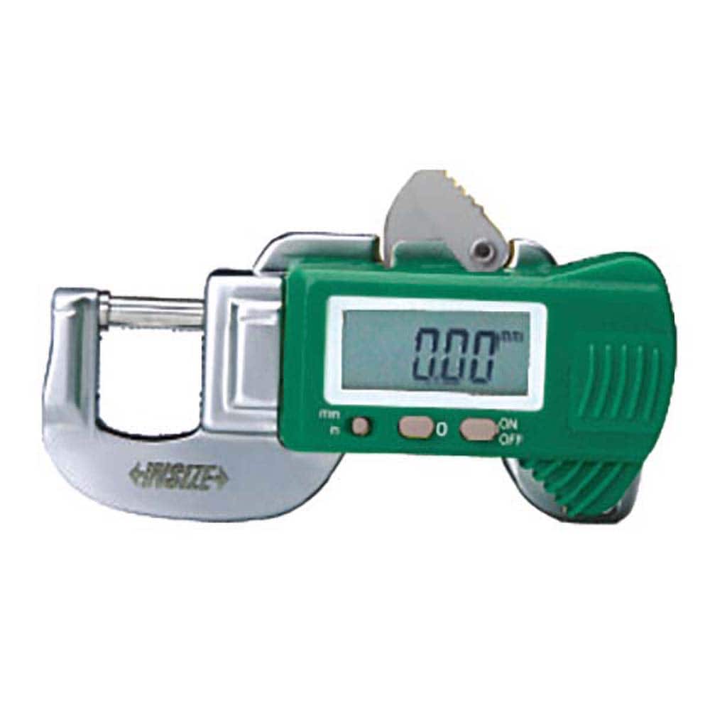Insize USA LLC - Snap Gages; Minimum Measurement (Inch): 0.0000 ; Minimum Measurement (mm): 0.00 ; Minimum Measurement (Decimal Inch): 0.0000 ; Maximum Measurement (Inch): 0.5000 ; Maximum Measurement (Decimal Inch): 0.5000 ; Maximum Measurement (mm): 12 - Exact Tooling