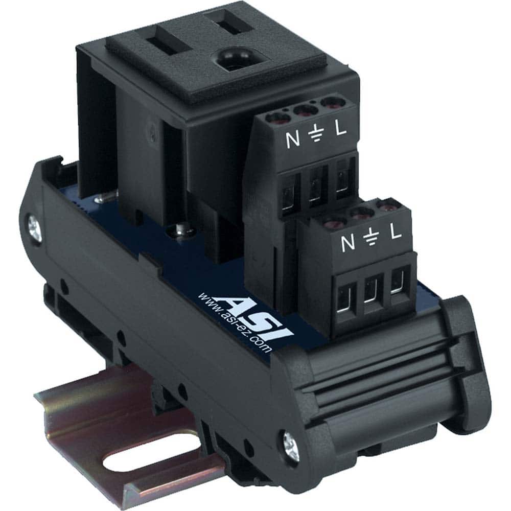 Automation Systems Interconnect - Interface Relay Modules; Input Amperage (mA): 15 ; Input Amperage: 0.01 ; Coil Voltage: 120 VAC ; Mounting Type: DIN Rail ; For Use With: Providing AC outlet in a Panel - Exact Tooling