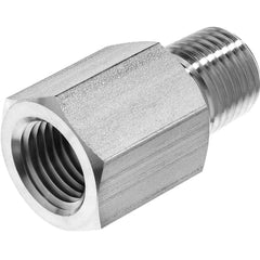 USA Sealing - Stainless Steel Pipe Fittings; Type: Adapter ; Fitting Size: 1/2 x 1/2 ; End Connections: FNPT x MBSPT ; Material Grade: 316 ; Pressure Rating (psi): 4900 - Exact Tooling