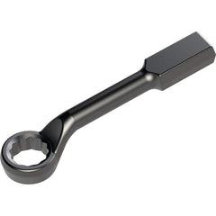 Petol - Box Wrenches; Wrench Type: Offset ; Tool Type: Striking Wrench ; Size (Inch): 1-11/16 ; Number of Points: 12 ; Head Type: Single End ; Finish/Coating: Black Oxide - Exact Tooling