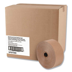 GEN - Packing Tape; Tape Type: Sealing ; Color: Brown ; Adhesive Material: Water Activated ; Width (Inch): 3 ; Length: 375' ; Material Type: Fiberglass; Kraft Paper - Exact Tooling