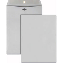 Quality Park - Mailers, Sheets & Envelopes; Type: Clasp Envelope ; Style: Clasp w/Gummed Flap ; Width (Inch): 12 ; Length (Inch): 9 ; Box Quantity: 100 ; Size: 9 x 12 - Exact Tooling