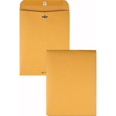 Quality Park - Mailers, Sheets & Envelopes; Type: Clasp Envelope ; Style: Clasp w/Gummed Flap ; Width (Inch): 11-1/2 ; Length (Inch): 8-3/4 ; Box Quantity: 100 ; Size: 8.75 x 11.5 - Exact Tooling