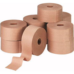 GEN - Packing Tape; Tape Type: Sealing ; Color: Brown ; Adhesive Material: Water Activated ; Width (Inch): 3 ; Length: 450' ; Material Type: Fiberglass; Kraft Paper - Exact Tooling