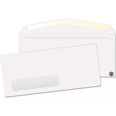 Quality Park - Mailers, Sheets & Envelopes; Type: Business Envelope ; Style: Gummed Flap ; Width (Inch): 9-1/2 ; Length (Inch): 4-1/8 ; Box Quantity: 500 ; Size: 4.13 x 9.5 - Exact Tooling