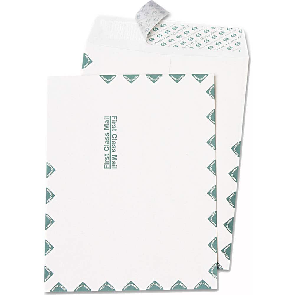 Quality Park - Mailers, Sheets & Envelopes; Type: Catalog Envelope ; Style: Self Seal ; Width (Inch): 13 ; Length (Inch): 10 ; Box Quantity: 100 ; Size: 10 x 13 - Exact Tooling