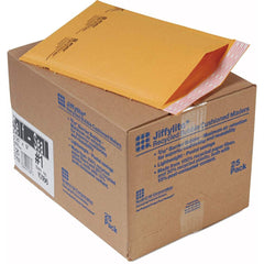 Sealed Air - Mailers, Sheets & Envelopes; Type: Bubble Mailer ; Style: Self Adhesive ; Width (Inch): 12 ; Length (Inch): 7-1/4 ; Box Quantity: 25 ; Size: 7.25 x 12 - Exact Tooling