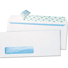 Quality Park - Mailers, Sheets & Envelopes; Type: Security Envelope ; Style: Self Seal ; Width (Inch): 9-1/2 ; Length (Inch): 4-1/8 ; Box Quantity: 1000 ; Size: 4.13 x 9.5 - Exact Tooling