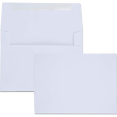 Quality Park - Mailers, Sheets & Envelopes; Type: Greeting Card Envelope ; Style: Gummed Flap ; Width (Inch): 6-1/2 ; Length (Inch): 4-3/4 ; Box Quantity: 100 ; Size: 4.75 x 6.5 - Exact Tooling