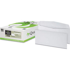 Quality Park - Mailers, Sheets & Envelopes; Type: Business Envelope ; Style: Gummed Flap ; Width (Inch): 9-1/2 ; Length (Inch): 4-1/8 ; Box Quantity: 500 ; Size: 4.13 x 9.5 - Exact Tooling