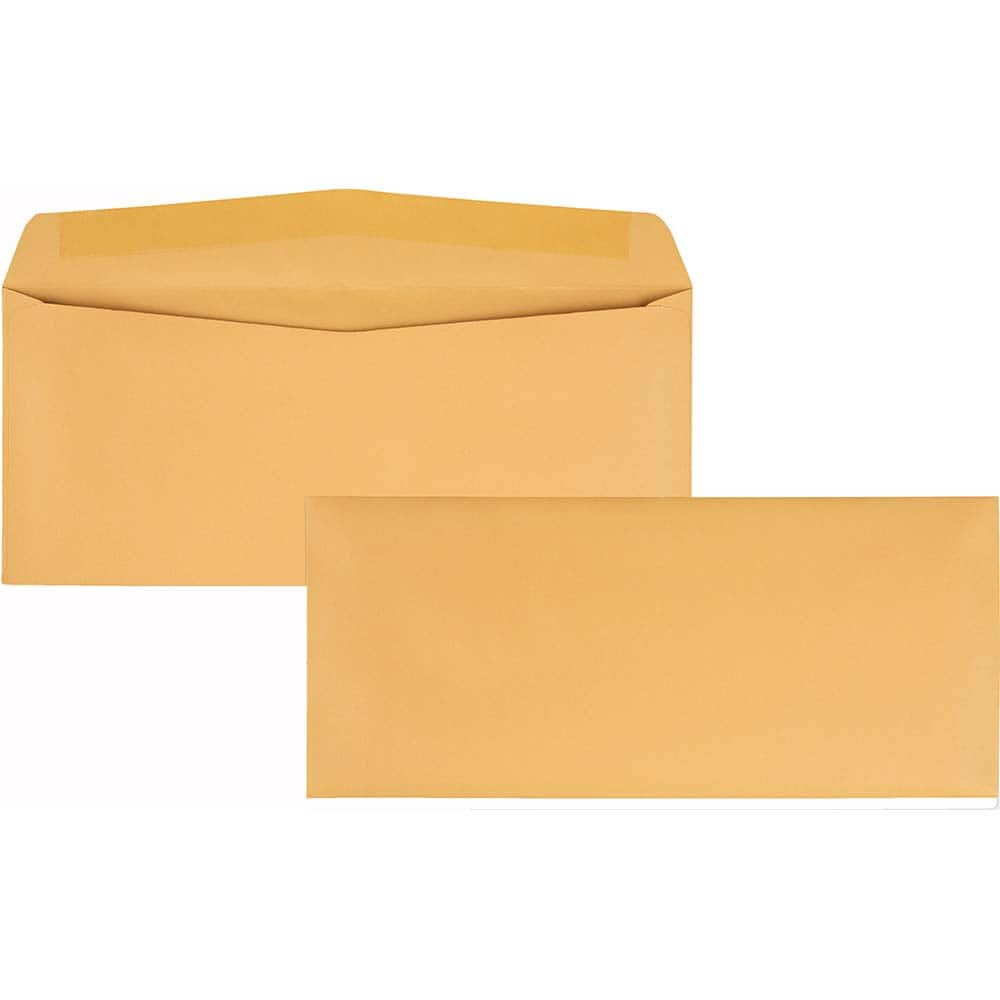 Quality Park - Mailers, Sheets & Envelopes; Type: Business Envelope ; Style: Gummed Flap ; Width (Inch): 10-3/8 ; Length (Inch): 4-1/2 ; Box Quantity: 500 ; Size: 4.5 x 10.38 - Exact Tooling