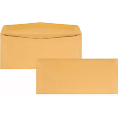 Quality Park - Mailers, Sheets & Envelopes; Type: Business Envelope ; Style: Gummed Flap ; Width (Inch): 10-3/8 ; Length (Inch): 4-1/2 ; Box Quantity: 500 ; Size: 4.5 x 10.38 - Exact Tooling