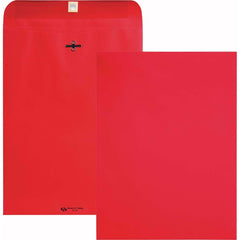 Quality Park - Mailers, Sheets & Envelopes; Type: Clasp Envelope ; Style: Clasp w/Gummed Flap ; Width (Inch): 12 ; Length (Inch): 9 ; Box Quantity: 10 ; Size: 9 x 12 - Exact Tooling
