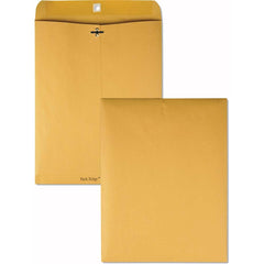 Quality Park - Mailers, Sheets & Envelopes; Type: Catalog Envelope ; Style: Clasp w/Gummed Flap ; Width (Inch): 13 ; Length (Inch): 10 ; Box Quantity: 100 ; Size: 10 x 13 - Exact Tooling