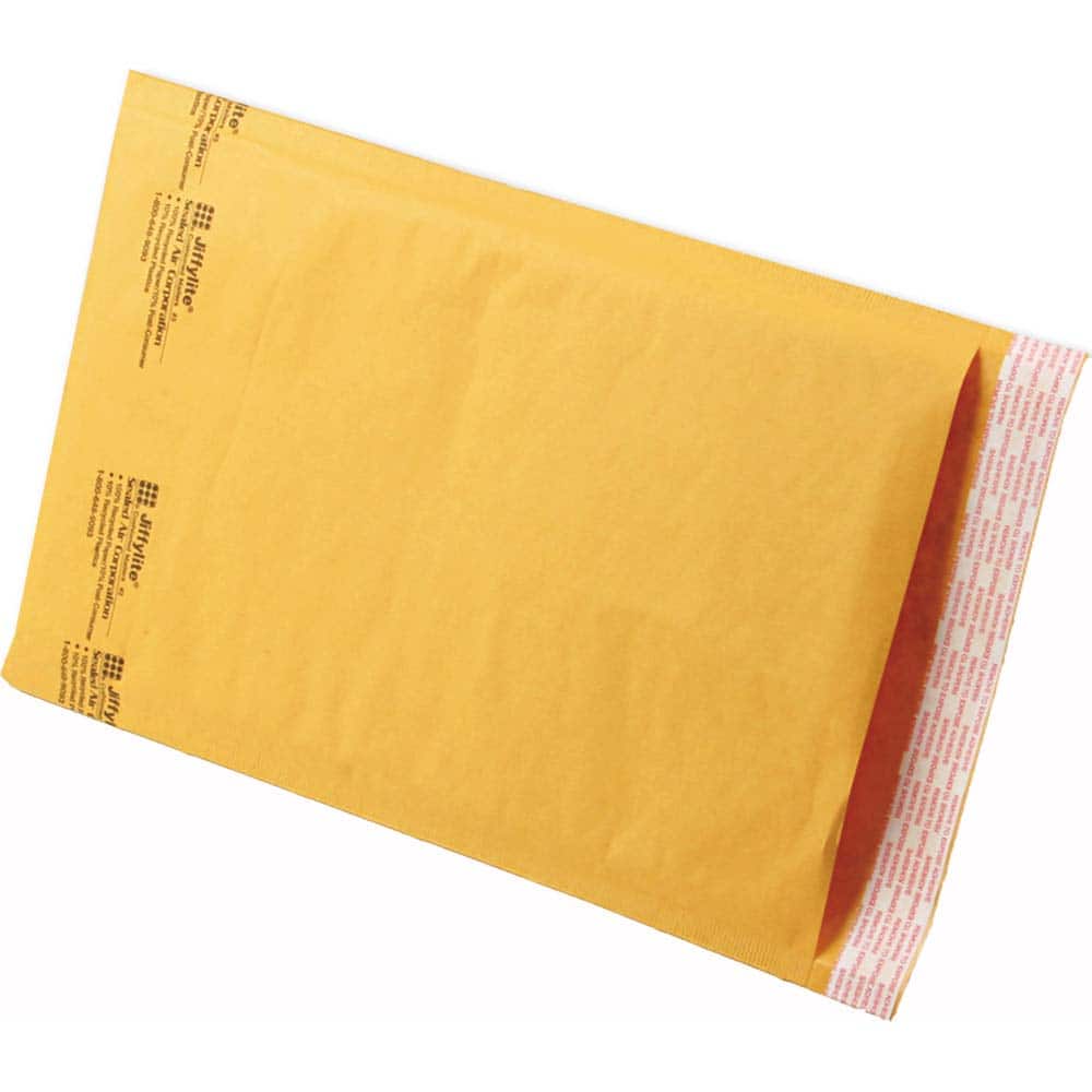 Sealed Air - Mailers, Sheets & Envelopes; Type: Bubble Mailer ; Style: Self Adhesive ; Width (Inch): 14-1/2 ; Length (Inch): 8-1/2 ; Box Quantity: 100 ; Size: 8.5 x 14.5 - Exact Tooling