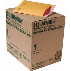 Sealed Air - Mailers, Sheets & Envelopes; Type: Bubble Mailer ; Style: Self Adhesive ; Width (Inch): 12 ; Length (Inch): 7-1/4 ; Box Quantity: 100 ; Size: 7.25 x 12 - Exact Tooling