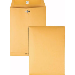 Quality Park - Mailers, Sheets & Envelopes; Type: Clasp Envelope ; Style: Clasp w/Gummed Flap ; Width (Inch): 10-1/2 ; Length (Inch): 7-1/2 ; Box Quantity: 100 ; Size: 7.5 x 10.5 - Exact Tooling