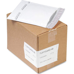 Sealed Air - Mailers, Sheets & Envelopes; Type: Jiffy Bubble Cushioned Mailer ; Style: Self Seal ; Width (Inch): 10 ; Length (Inch): 6 ; Box Quantity: 25 ; Size: 6 x 10 - Exact Tooling