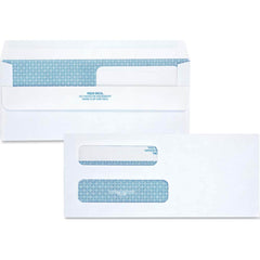 Quality Park - Mailers, Sheets & Envelopes; Type: Security Envelope ; Style: Self Seal ; Width (Inch): 8-5/8 ; Length (Inch): 3-5/8 ; Box Quantity: 250 ; Size: 3.63 x 8.63 - Exact Tooling