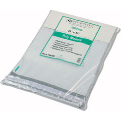 Quality Park - Mailers, Sheets & Envelopes; Type: Poly Mailer ; Style: Self Seal ; Width (Inch): 17 ; Length (Inch): 14 ; Box Quantity: 100 ; Size: 14 x 17 - Exact Tooling