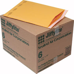 Sealed Air - Mailers, Sheets & Envelopes; Type: Bubble Mailer ; Style: Self Adhesive ; Width (Inch): 19 ; Length (Inch): 12-1/2 ; Box Quantity: 50 ; Size: 12.5 x 19 - Exact Tooling