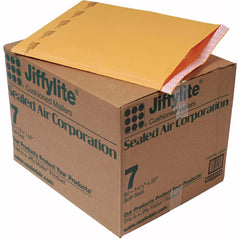 Sealed Air - Mailers, Sheets & Envelopes; Type: Bubble Mailer ; Style: Self Adhesive ; Width (Inch): 14-1/4 ; Length (Inch): 20 ; Box Quantity: 50 ; Size: 14.25 x 20 - Exact Tooling