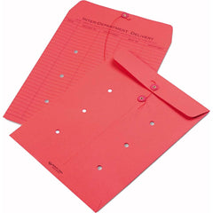 Quality Park - Mailers, Sheets & Envelopes; Type: Inter-Department Envelopes ; Style: String & Button ; Width (Inch): 13 ; Length (Inch): 10 ; Box Quantity: 100 ; Size: 10 x 13 - Exact Tooling