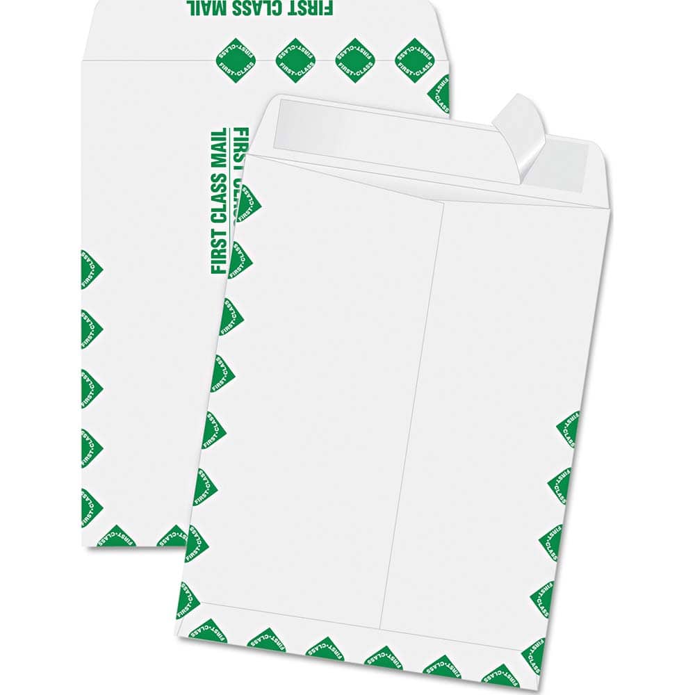 Quality Park - Mailers, Sheets & Envelopes; Type: Catalog Envelope ; Style: Self Seal ; Width (Inch): 12 ; Length (Inch): 9 ; Box Quantity: 100 ; Size: 9 x 12 - Exact Tooling
