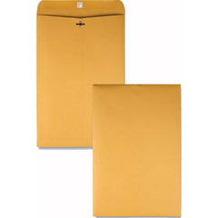 Quality Park - Mailers, Sheets & Envelopes; Type: Clasp Envelope ; Style: Gummed Flap ; Width (Inch): 15 ; Length (Inch): 10 ; Box Quantity: 100 ; Size: 10 x 15 - Exact Tooling