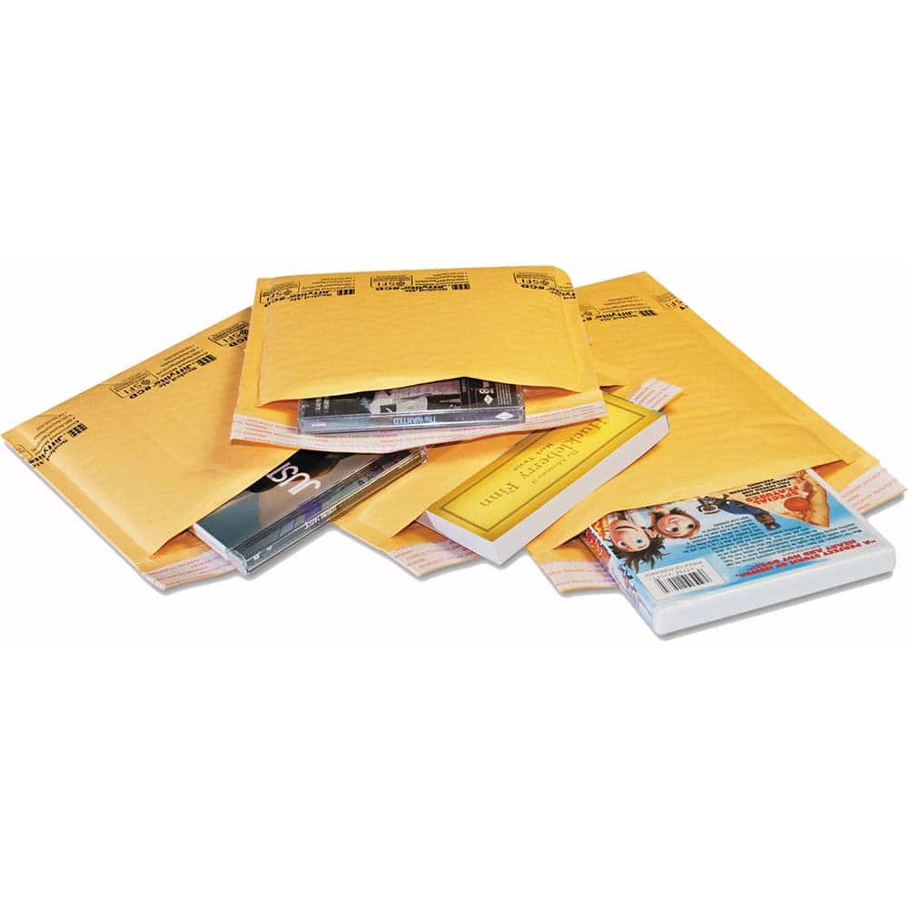 Sealed Air - Mailers, Sheets & Envelopes; Type: Bubble Mailer ; Style: Self Adhesive ; Width (Inch): 8 ; Length (Inch): 4 ; Box Quantity: 250 ; Size: 4 x 8 - Exact Tooling