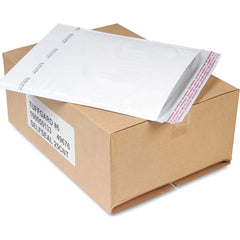 Sealed Air - Mailers, Sheets & Envelopes; Type: Jiffy Bubble Cushioned Mailer ; Style: Self Adhesive ; Width (Inch): 19 ; Length (Inch): 12-1/2 ; Box Quantity: 25 ; Size: 12.5 x 19 - Exact Tooling