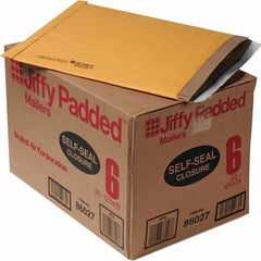 Sealed Air - Mailers, Sheets & Envelopes; Type: Padded Mailer ; Style: Self Adhesive ; Width (Inch): 19 ; Length (Inch): 12-1/2 ; Box Quantity: 50 ; Size: 12.5 x 19 - Exact Tooling