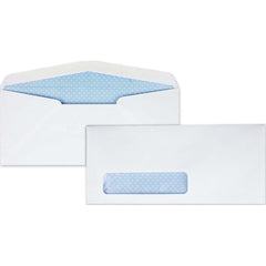Quality Park - Mailers, Sheets & Envelopes; Type: Business Envelope ; Style: Gummed Flap ; Width (Inch): 9-1/2 ; Length (Inch): 4-1/8 ; Box Quantity: 500 ; Size: 4.13 x 9.5 - Exact Tooling