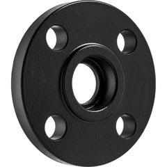 USA Sealing - Black & Galvanized Flanges; Style: Socket-Connect ; Pipe Size: 8 (Inch); Outside Diameter (Inch): 15 ; Distance Across Bolt Hole Centers: 13 (Inch); Pressure Rating (psi): 300 ; Number of Holes: 12.000 - Exact Tooling