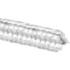 USA Sealing - Rope Gasketing; Material: Fiberglass Fiber ; Width (Inch): 3/8 ; Color: White - Exact Tooling