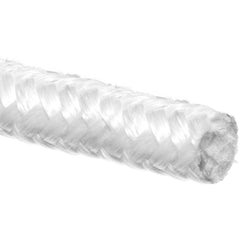 USA Sealing - Rope Gasketing; Material: Fiberglass Fiber ; Diameter (Inch): 1 ; Color: White - Exact Tooling
