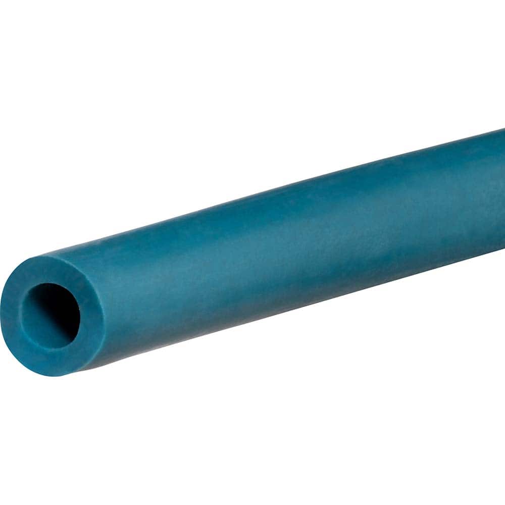 USA Sealing - Plastic, Rubber & Synthetic Tube; Inside Diameter (Inch): 1 ; Outside Diameter (Inch): 1-1/4 ; Wall Thickness (Inch): 1/8 ; Material: Silicone ; Maximum Working Pressure (psi): 40 ; Color: Blue - Exact Tooling