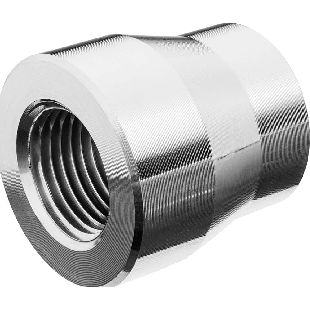 USA Sealing - Aluminum Pipe Fittings; Type: Reducing Coupling ; Fitting Size: 1-1/2 x 3/4 ; End Connections: FNPT x FNPT ; Material Grade: Class 150 ; Pressure Rating (psi): 150 - Exact Tooling