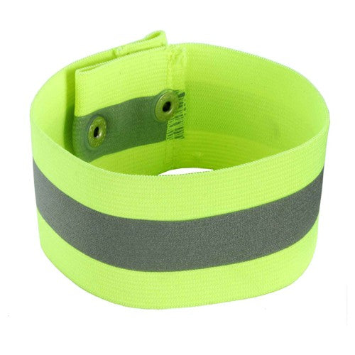 8001 S/M Lime Arm/Leg Band- Button Snap Closure - Exact Tooling