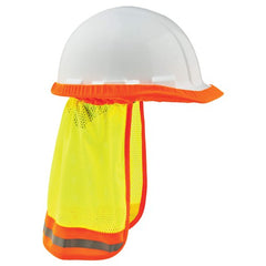 8005 Lime Hi-Vis Mesh Neck Shade W/ Reflective - Exact Tooling
