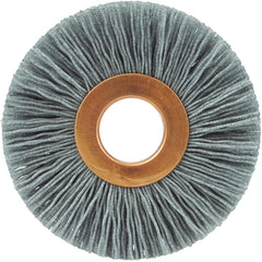 2-1/2″ Small Diameter Nylox Wheel, .022/120SC Crimped Fill, 5/8″ Arbor Hole - Exact Tooling