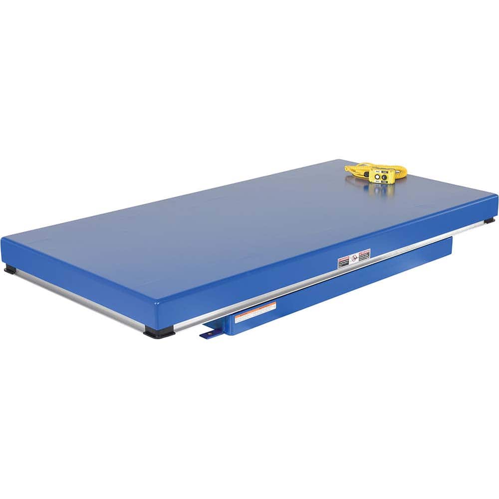 Vestil - Lifting Tables; Type: Electric Hydraulic Lift ; Lift Style: Scissor ; Style: Electric ; Load Capacity (Lb.): 5000.000 ; Minimum Height (Inch): 8 ; Lift Height (Inch): 44 - Exact Tooling