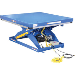 Vestil - Lifting Tables; Type: Electric Hydraulic Lift ; Lift Style: Scissor ; Style: Electric ; Load Capacity (Lb.): 4000.000 ; Minimum Height (Inch): 7 ; Lift Height (Inch): 42 - Exact Tooling