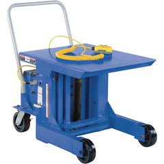 Vestil - Lifting Tables; Type: Lift Table ; Lift Style: Post ; Style: Portable Battery-Operated ; Load Capacity (Lb.): 2000.000 ; Minimum Height (Inch): 24 ; Lift Height (Inch): 51 - Exact Tooling