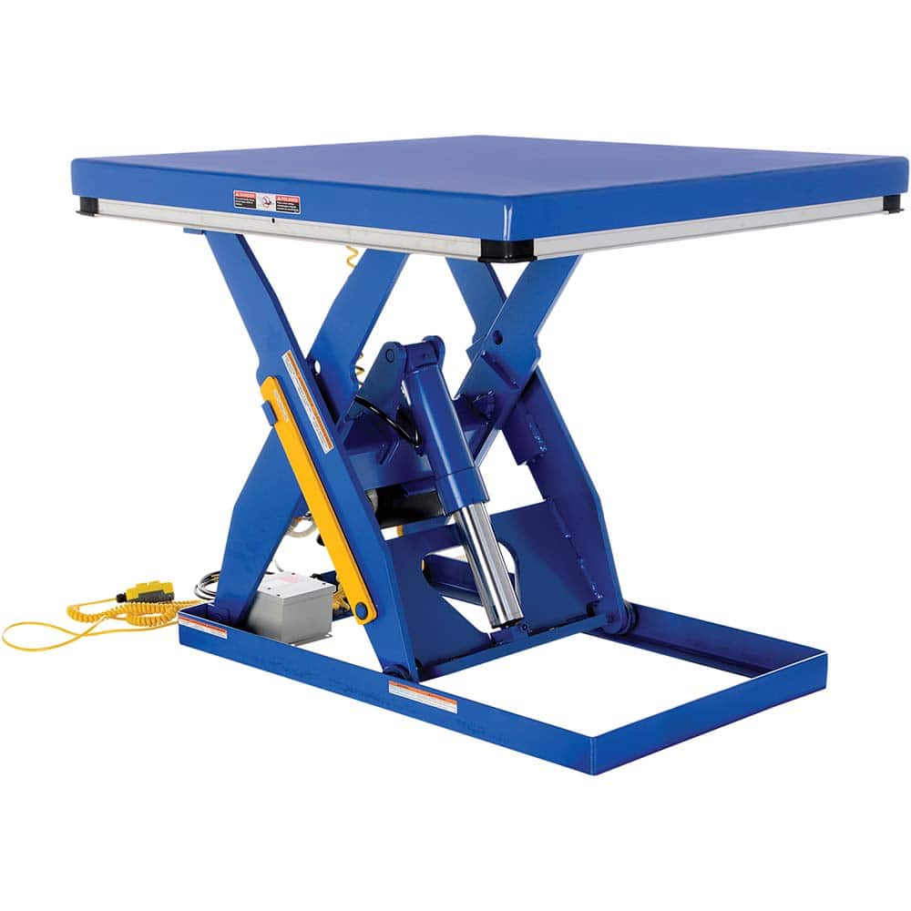 Vestil - Lifting Tables; Type: Electric Hydraulic Lift ; Lift Style: Scissor ; Style: Electric ; Load Capacity (Lb.): 3000.000 ; Minimum Height (Inch): 7 ; Lift Height (Inch): 43 - Exact Tooling